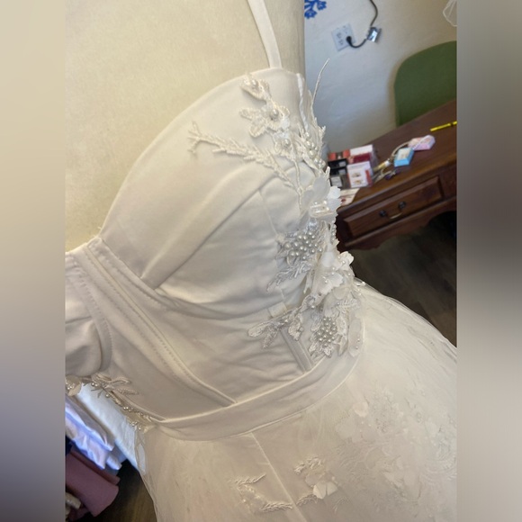 NWT Fashion Nova Wedding Pantsuit - Picture 4 of 11